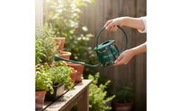 Stainless Steel Watering Can Rust-Resistant Long Spout Watering Can Easy to Control Garden Tool for Balcony