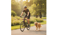Adjustable Dog Towing Connector Telescoping Bike Dog Leash Mount Handsunrestricted Long-Lasting for Cyclists, Outdoor Rides