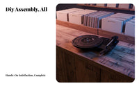 Vinyl Player Movement Auto-Return Arm 3-Speed Turntable Assembly