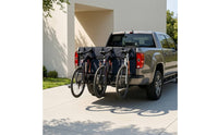 Padded Tailgate Pad with Storage Pockets Protective Cycling Tailgate Pad Reinforced Non-Slip for Cyclists, Mountain Bikers, Outdoor Adventures