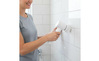 Waterproof Handheld Electric Cleaning Brush Long Battery Life Cordless Power Scrubber Wall-Mountable for Household, Kitchen, Bathroom
