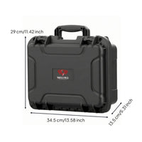 IP67 Hard Safeguarding Case Hinged Waterproof Case Molded Handle Portable Safeguarding Box