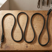 Black Horse Rein Metal Hardware Nylon Rope Rein Simple Design Horse Bridle Rope Durable