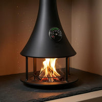 Analog Fireplace Thermometer Optimal Temperature Zone Fireplace Thermometer
