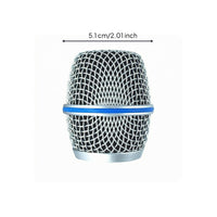 Replacement Audio Pickup Grille Head Dome-Shaped  Metal