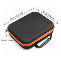 Long-Lasting EVA Hard Shell Case Shockproof Electric Drill Case Water Resistant Protective Container Internal Mesh Pocket for Travel