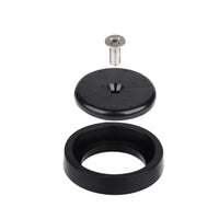 Replacement Faucet Outlet with Screw Plastic Perforated Faucet Cap Cylindrical Hardware for Wash Stations