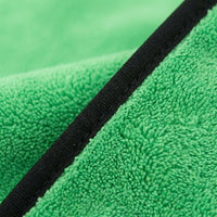 Thick Car Drying Towel with Lint Cleaning Cloth, Double Sided Coral Fleece Car Drying Towel for Detailing, 40x40cm High Absorbency Scratch Resistant