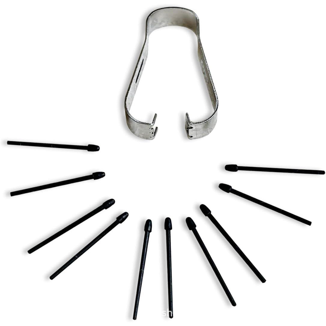 Replacement Nibs for Kindle Scribe Premium Pen (Black, 20 Nibs + 1 Clip)