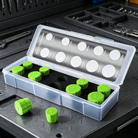 10 Sizes Car Sensor Hole Cutter Precise Cutting Sensor Hole Cutter Easy to Use Car Film Punch Tool Reusable for Professionals, Auto Repair Shop, Garage