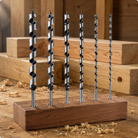6 Pieces Long Auger Set Spiral Flute Ship Auger Wide Range of Use