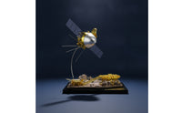 Tianwen-1 Model Detailed Spacecraft Model Metal-Finish Collectible for Collectors, Astronomy Fans, Display Cabinet, Desk, Office