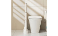 Disposable Toilet Brush Set Compact Toilet Cleaning System with Refills Cleaner Easy to Use Convenient for Bathroom, Home
