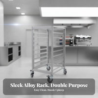 Enclosed Baking Rack Transparent for Pastry Shop