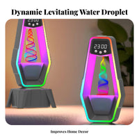 Ambient Night Light Anti-Levitation Water Drop Humidifier Futuristic Design Anti-Levitation Humidifier Quiet Operation