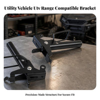 Mounting Holes UTV Tailgate Latch Bracketed Metal Tailgate Latch Assembly Iron Vehicle Part Cylindrical
