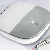 Electric Manicure Drill Low Noise Nail Polishing Machine Digital Display Display Electric Nail File for Professionals