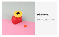 Educational Craft Punch Multiple Shapes Available Shaped Hole Punch Easy to Use for Crafters, Students, DIY Projects, Card Making, Classroom
