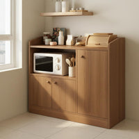 Multi-Functional Dining Room Sideboard Multifunctional Tea Station Cabinet Ample Storage Coffee Bar Cabinet Large Capacity