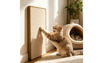 Sisal Scratching Mat Wall-Mounted Cat Scratching Pad Woven for Sofa