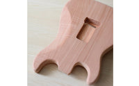 Pre-Routed S & T Guitar Body Personalizable Unfinished Guitar Body Custom for Luthier