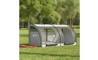Foldable Car Pet Kennel Breathable Pet Kennel with Mesh Panels Travel-Friendly Foldable Crate for Trunk