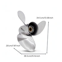 Outboard Motor Propeller Resistant Outboard Propeller High Performance Boat Prop for Boaters