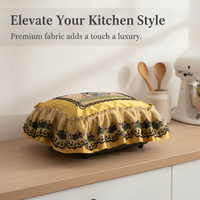 Multi-Purpose Dust Cover for Kitchen Appliances - Rice Cooker, Coffee Maker, Blender, Toaster