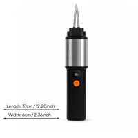 Self-Adjusting Head Handheld Electric Feather Plucker Type-C Charging Automatic Chicken Defeatherer Waterproof Design for Butchers, Kitchen