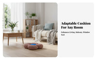 Soft and Comfortable Colorful Tatami Cushion Multi-Functional Luxuriously Soft Petal Floor Pillow Good Resilience for Adults, Balcony