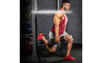 Split Squat Attachment Heavy-Duty Single Leg Squat Roller Sturdy Gym Accessory for Fitness Enthusiasts, Athletes, Weight Training