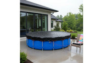 Round Water Basin Cover Waterproof Round Cold Season Water Basin Cover Weather-Resistant Protection Guard Covering for Off-Season, Backyard, Garden