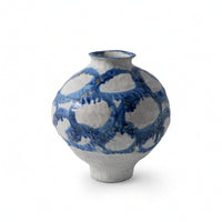 Ceramic Vase Decorative Sculptural Vase Artisanal for Interior Designers, Homeowners, Living Room, Entryway, Reception Area