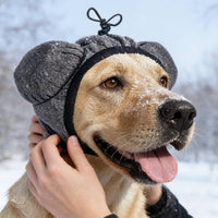 Canine Ear Muffs Secure Fit Adjustable Dog Earmuff Soft Padded Canine Ear Muff for Salon
