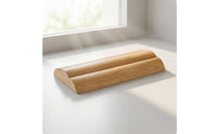 Arched Fitness Block Ridged Top Wood Fitness Block Polished Finish Balance Brick for Stretching