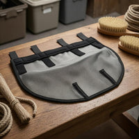 Horse Nose Mask Hook-and-Loop Breathable Horse Muzzle Cover Fly Mask Reinforced Trim