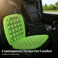 Massaging Plastic Massage Seat Cushion Breathable Cooling Car Seat Pad Heat Insulating for Truck Drivers, Commuters, Summer, Long Drives