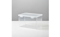 Large Capacity Stackable Art Supply Case Multipurpose Transparent Plastic Storage Box for Artists, Desk