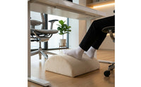 Soft Cushiony Under Desk Foot Rest Portable Footrest with Memory Foam Lightweight Footrest Cushion Versatile for Students