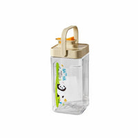 Beverage Dispenser with Spigot Panda Design Fridge Water Container Wide Handle
