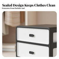 3 Pieces Underwear Organizer Set Compartmentalized Home Organization for Parents