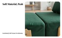 Multi-Functional Fold-out Cube Bed Foldable Design Convertible Couch Space-Saving Household Furniture Simple Design for Apartment Dwellers, Homeowners, Students, Living Room, Small Areas, Bedroom, Office