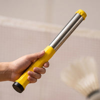 Badminton Swing Coach Lightweight Badminton Training Rod Sports Equipment Long-Lasting Assistive for Beginners, Home Practice