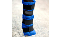 Equine Ice Boot Padded Quilted Leg Wrap Rapid Secure Straps Hook-and-Loop Leg Wrap