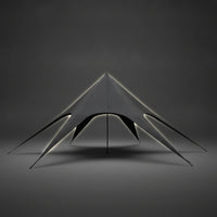 Outdoor Star Canopy Tent Portable Sky-High Canopy Easy-Setup Shelter Wind-Resistant for Camping