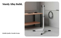 Vertical Bike Stand Adjustable Repair Rack Stable Base for Garage