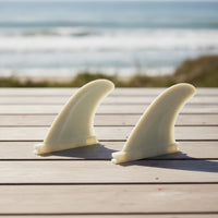 2 Pieces Nylon Surfboard Tail Fin Compact Paddle Board Tail Fin Sleek Easy to Install for Surfers, Paddleboarders