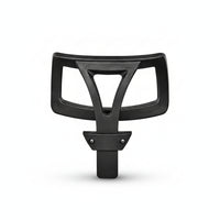 Mounting Stem Office Chair Headrest Accessory Curved Frame Molded Plastic Headrest