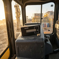 Accurate Wireless Control Hour Meter Long-Lasting Wireless Hour Meter Easy to Install Digital Excavator Timer for Construction Site, Machine Maintenance
