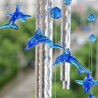 Wind Chimes, 75cm Acrylic Suncatcher for Window, Handmade Outdoor Home Decor, Door & Window Hanging Chimes